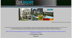 Desktop Screenshot of dhbader.com